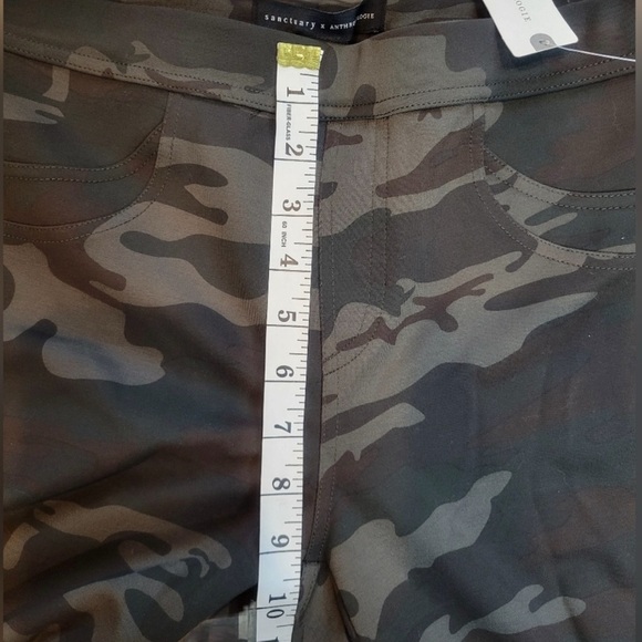 NWT SANCTUARY || Anthropologie Runway Printed Camo Grease Leggings S - Picture 9 of 10